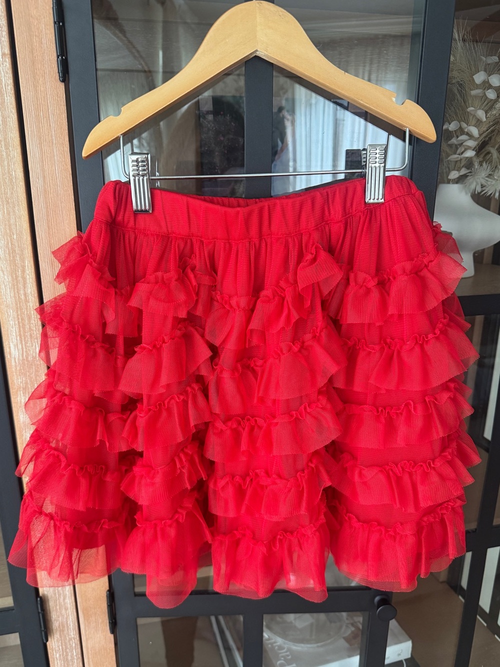 NWOT Mini Boden skirt tiered ruffle tutu tulle girls costume halloween Christmas